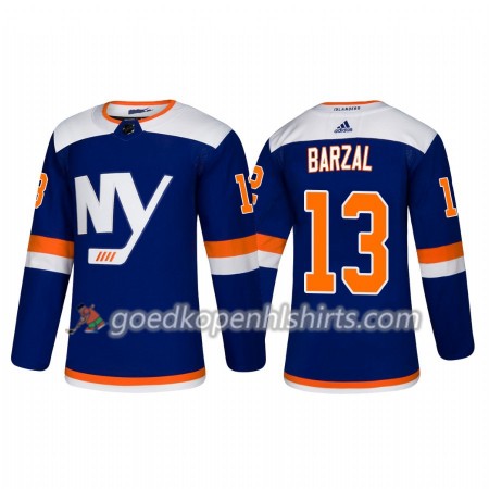 New York Islanders Mathew Barzal 13 Adidas 2018-2019 Alternate Authentic Shirt - Mannen